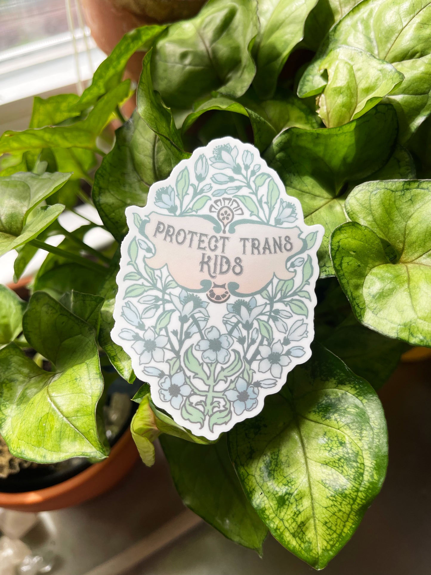 Protect Trans Kids: Trans Pride Sticker