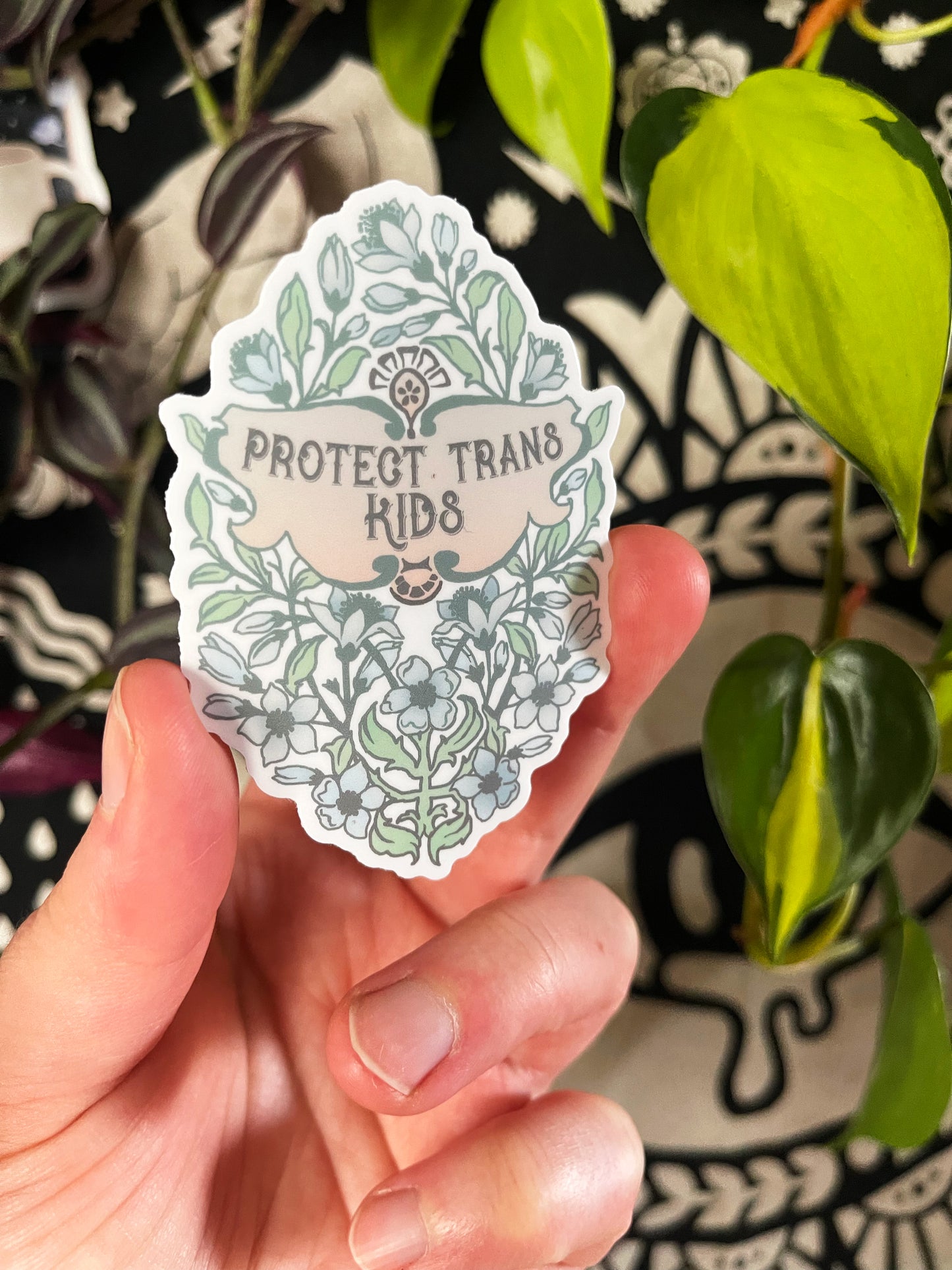 Protect Trans Kids: Trans Pride Sticker