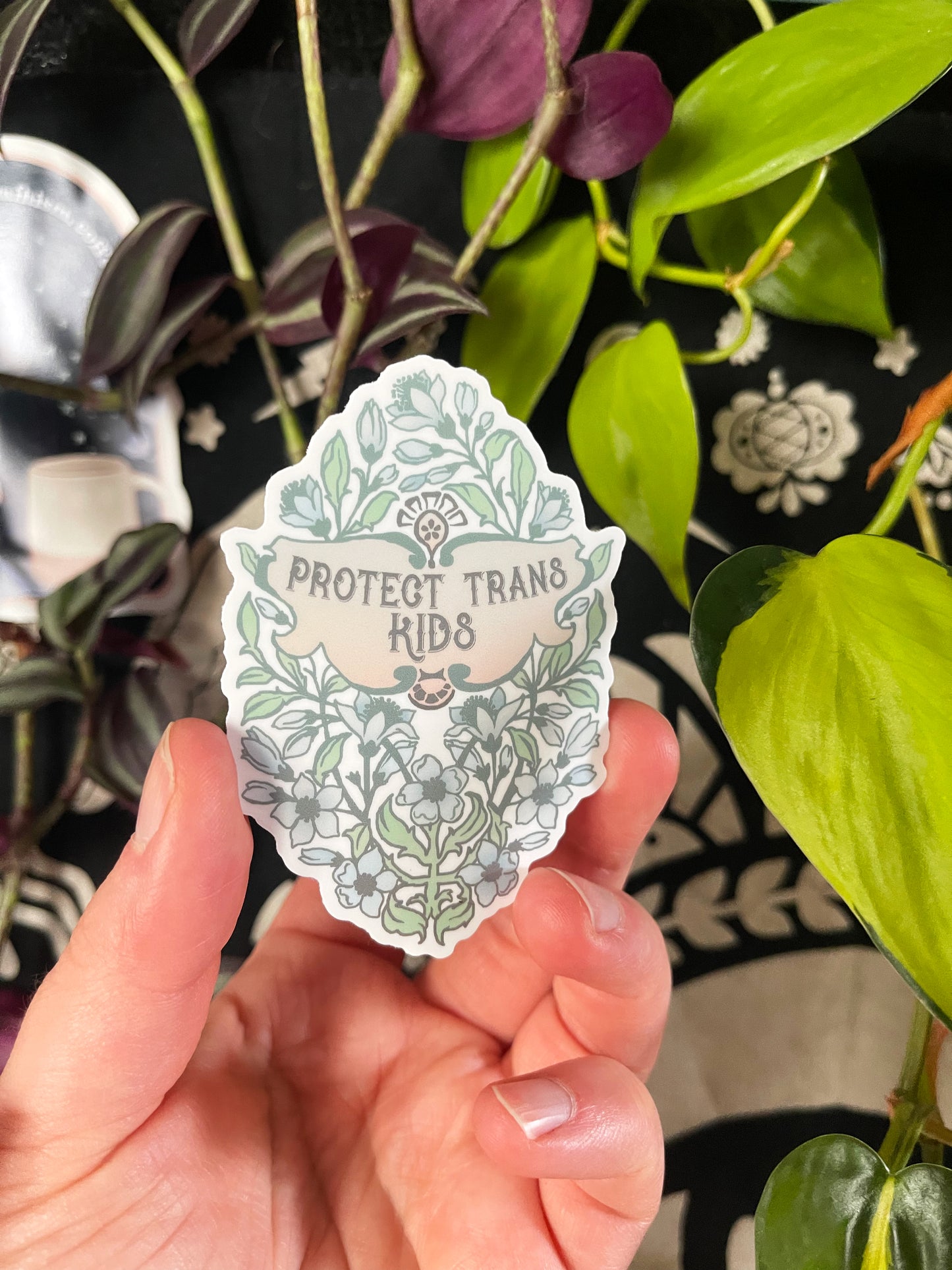 Protect Trans Kids: Trans Pride Sticker