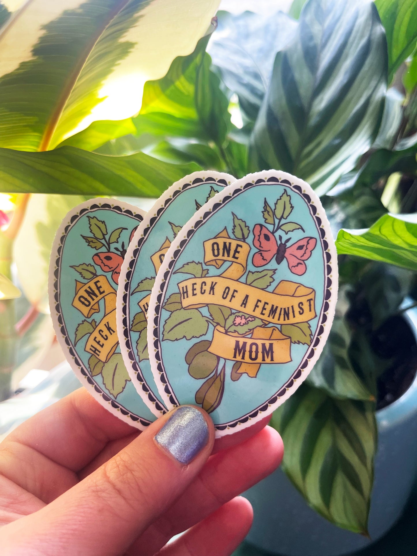 One Heck Of A Feminist Mom: Feminist Sticker