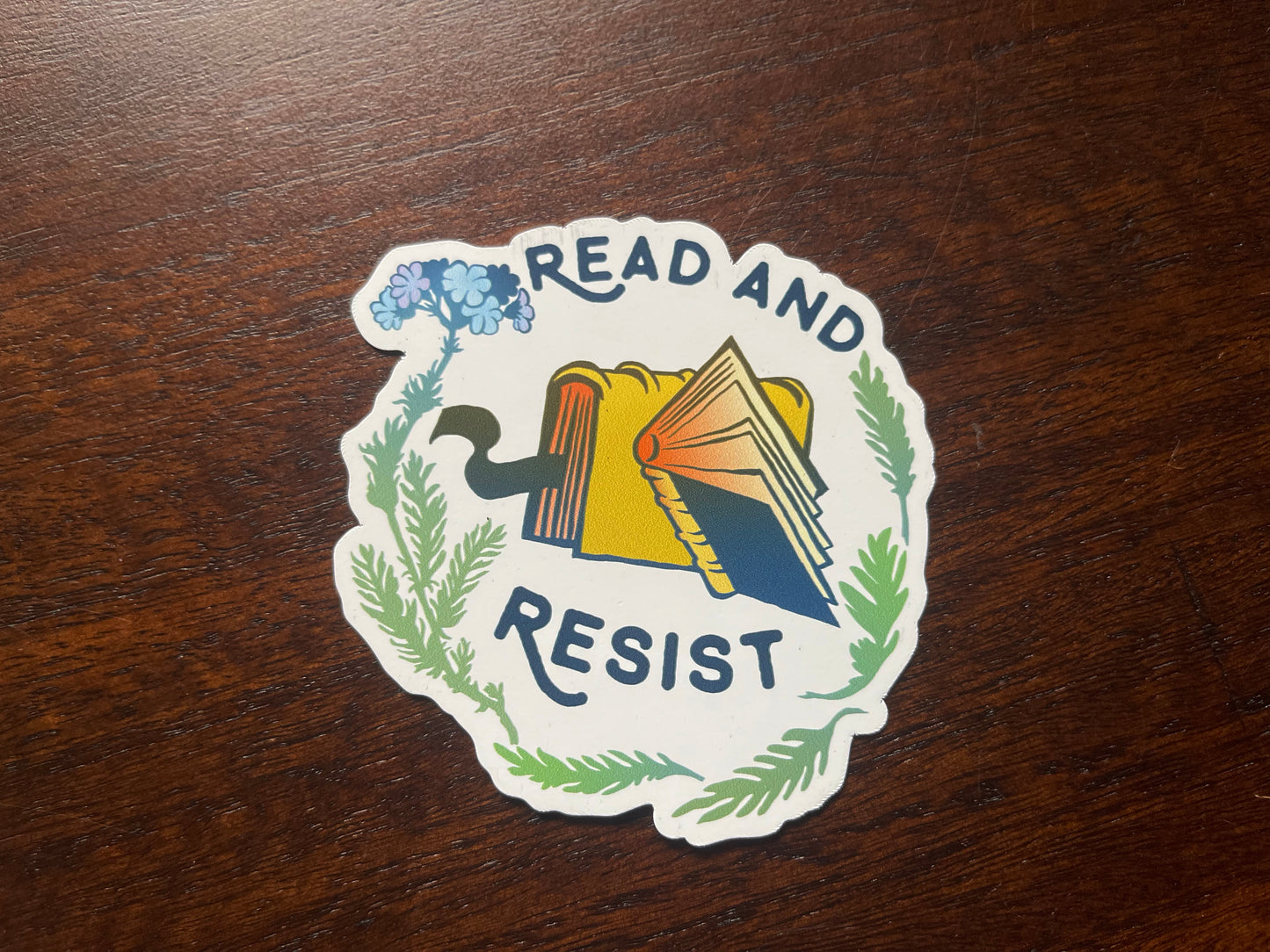 Read and Resist: Feminist Magnet