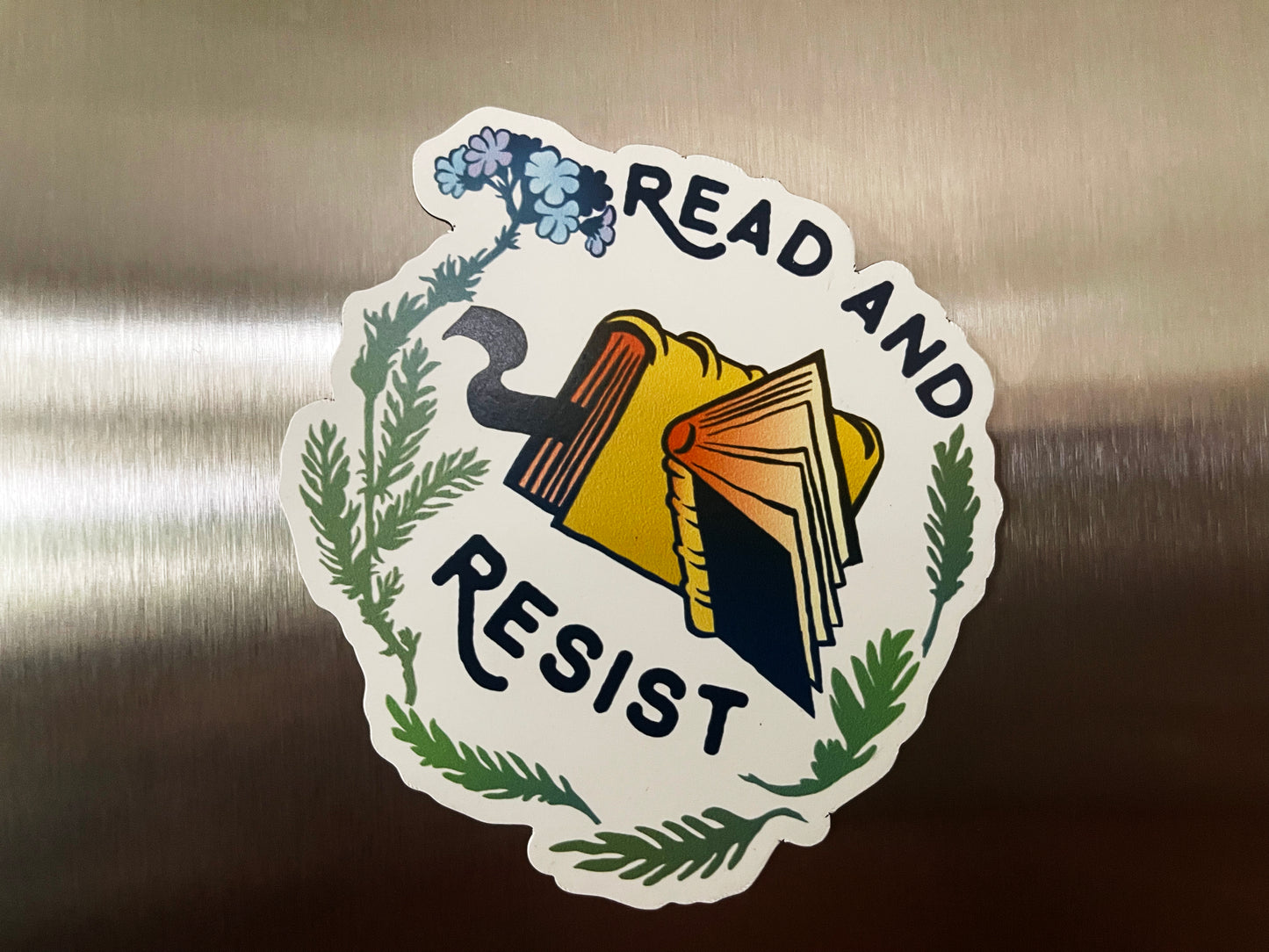 Read and Resist: Feminist Magnet