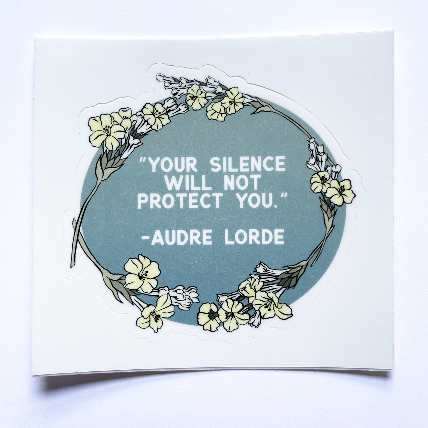 Your Silence Will Not Protect You, Audre Lorde: Feminist Laptop Sticker