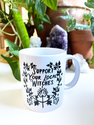 Support Your Local Witches: Feminist Mug