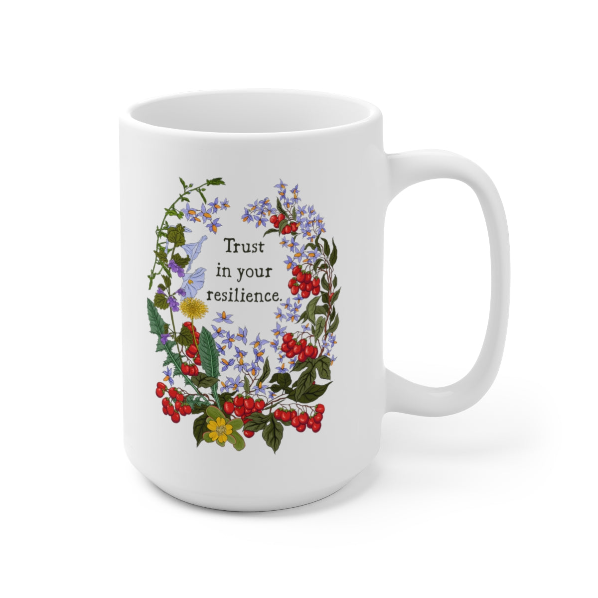 Trust In Your Resilience: Mental Health Mug