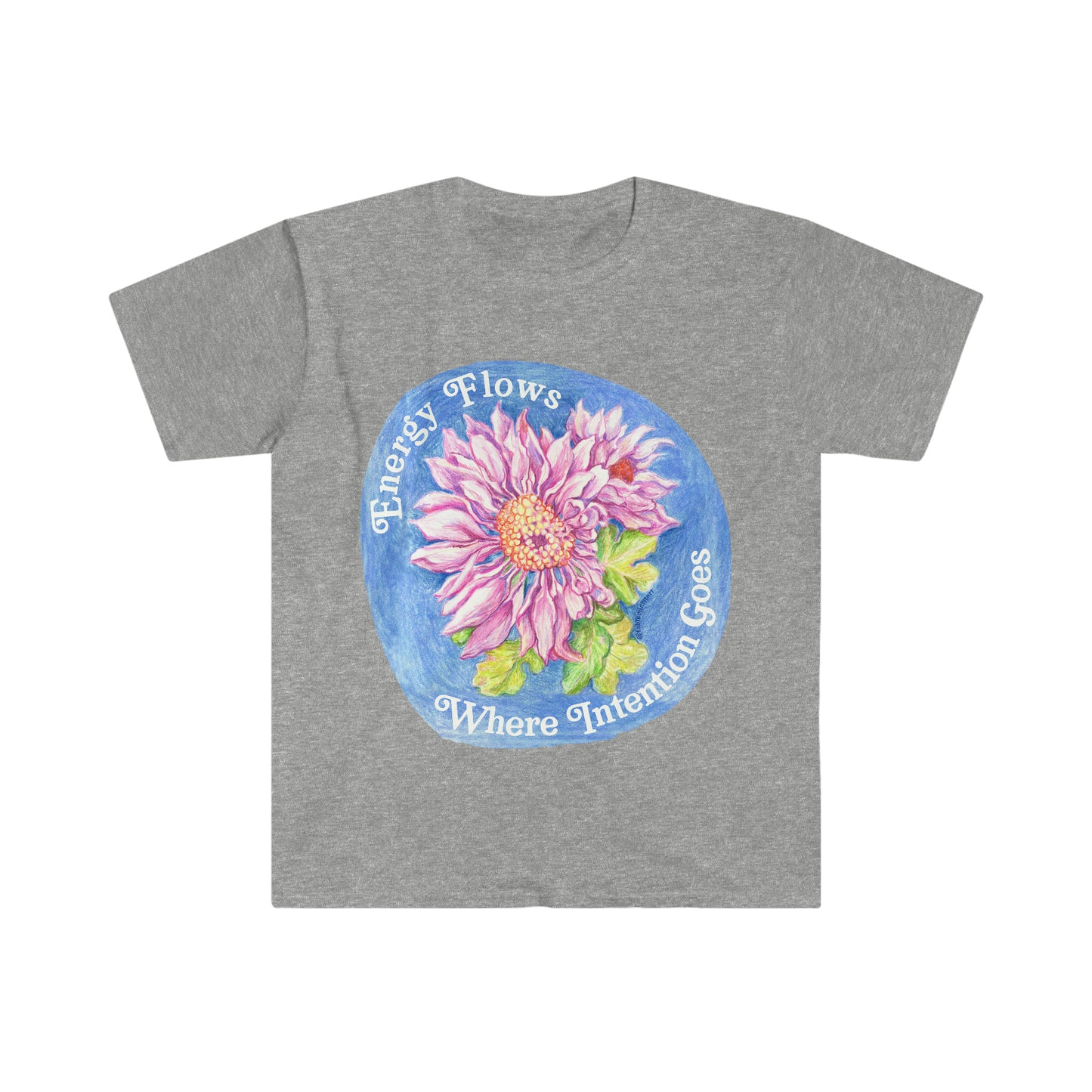 Energy Flows Where Intention Goes: Mental Health Shirt