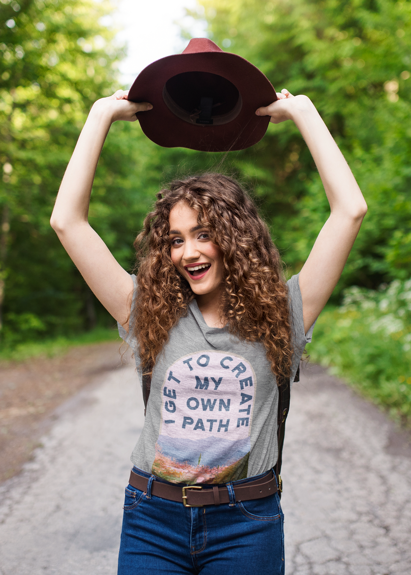 I Get To Create My Own Path: Self Care Shirt