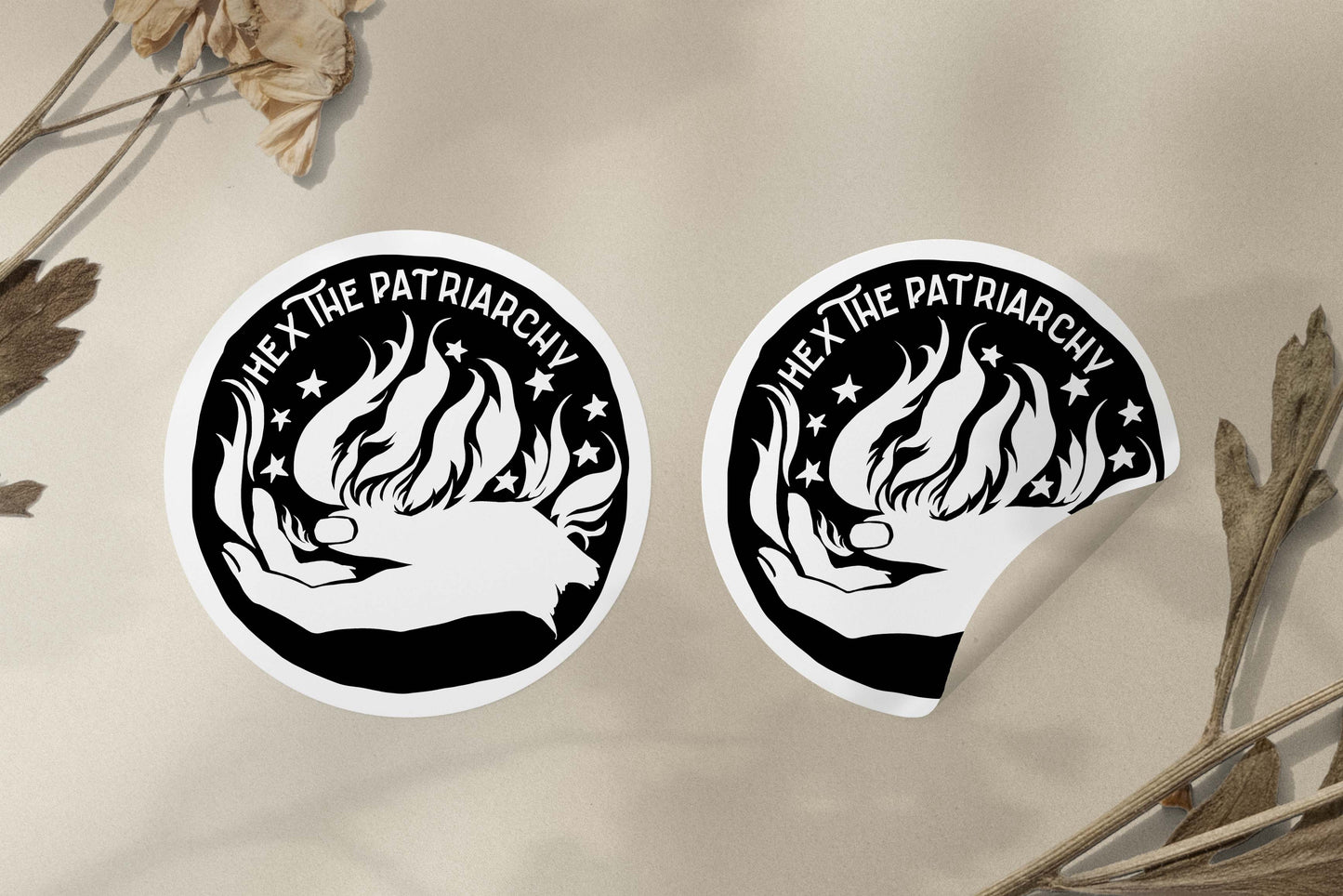 Hex The Patriarchy: Witch Sticker