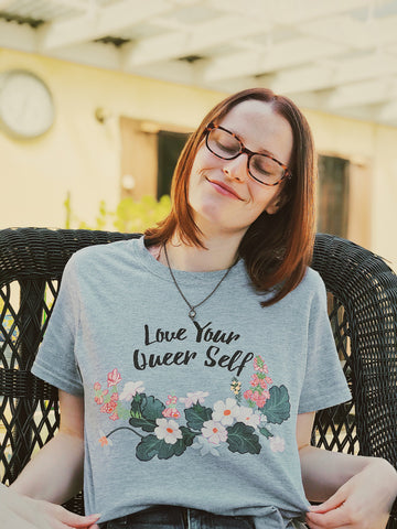 Love Your Queer Self: Unisex Adult Shirt