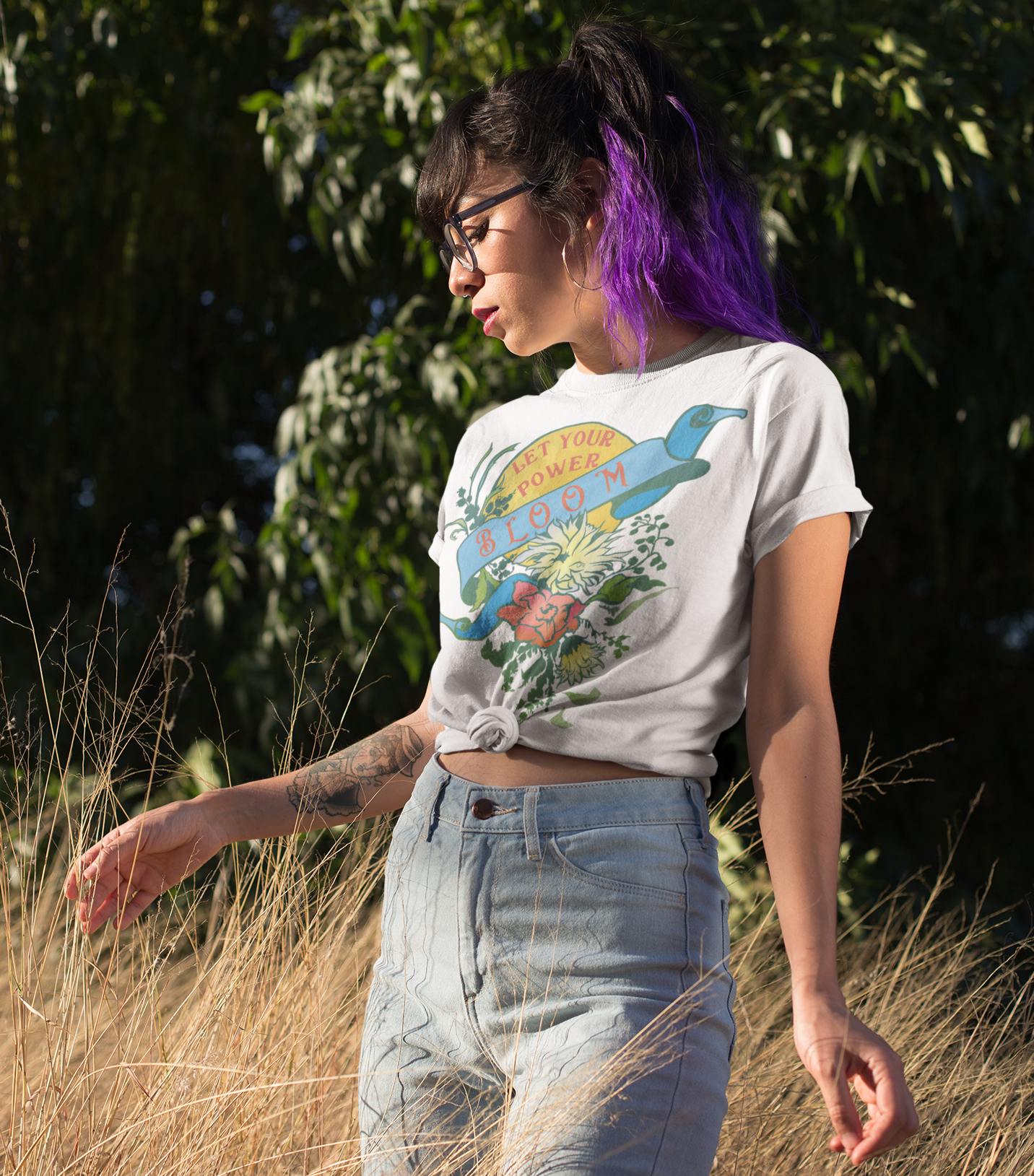 Let Your Power Bloom: Unisex Adult Shirt