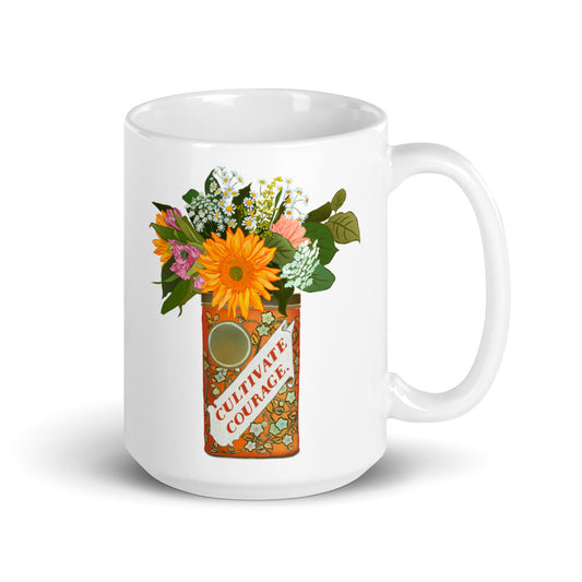 Cultivate Courage: Feminist Mug