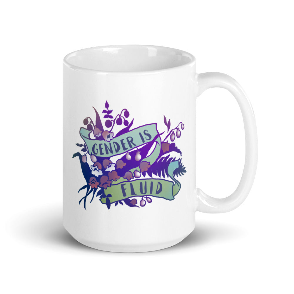 Gender Is Fluid: LGBTQ Pride Mug