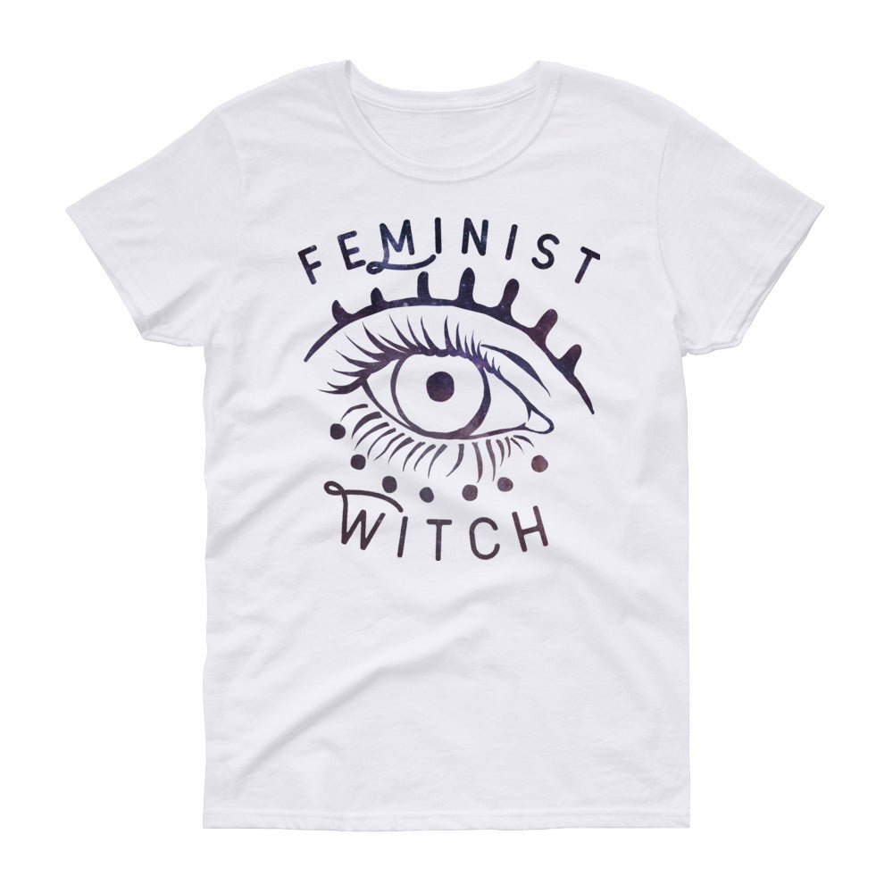 Feminist Witch: Femme Fitted Shirt