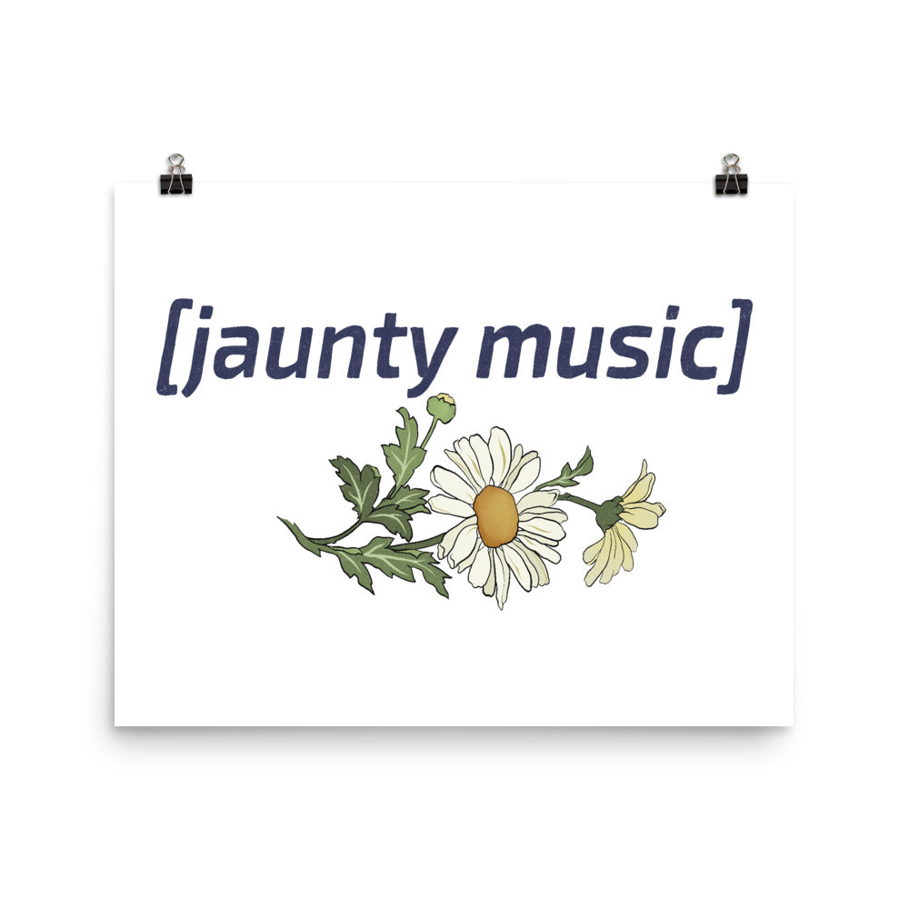 Jaunty Music: Anne Lister Print