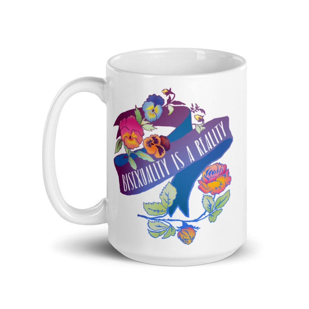 Bisexuality Is A Reality: LGBTQ Pride Mug