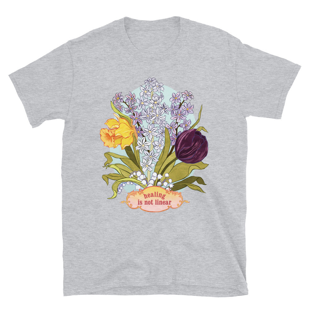 Healing Isn't Linear: Unisex Adult Shirt