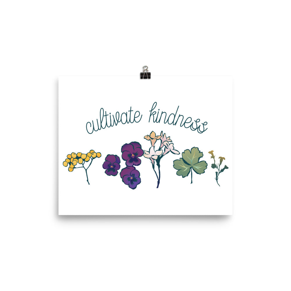 Cultivate Kindness: Self Care Print