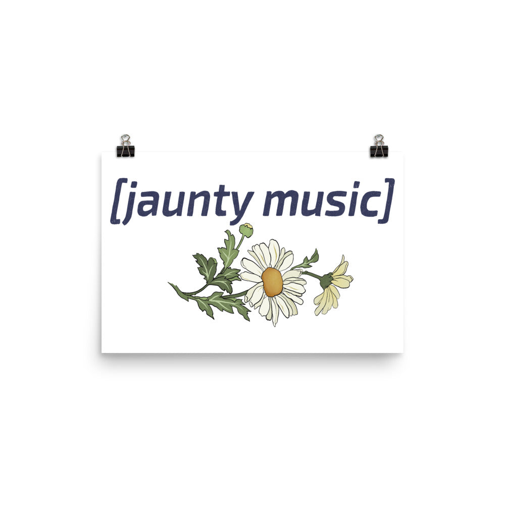 Jaunty Music: Anne Lister Print