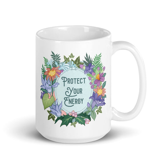 Protect Your Energy: Self Care Mug