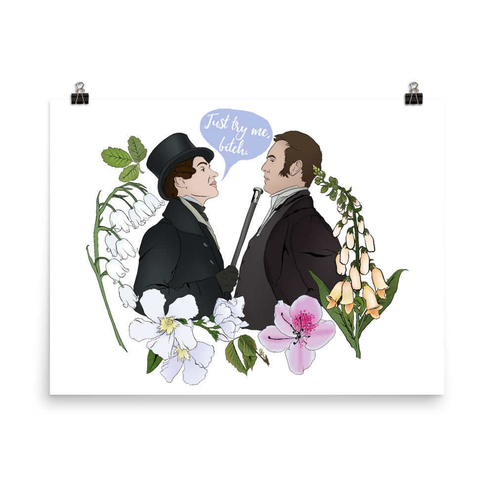 Just Try Me Bitch: Anne Lister Print