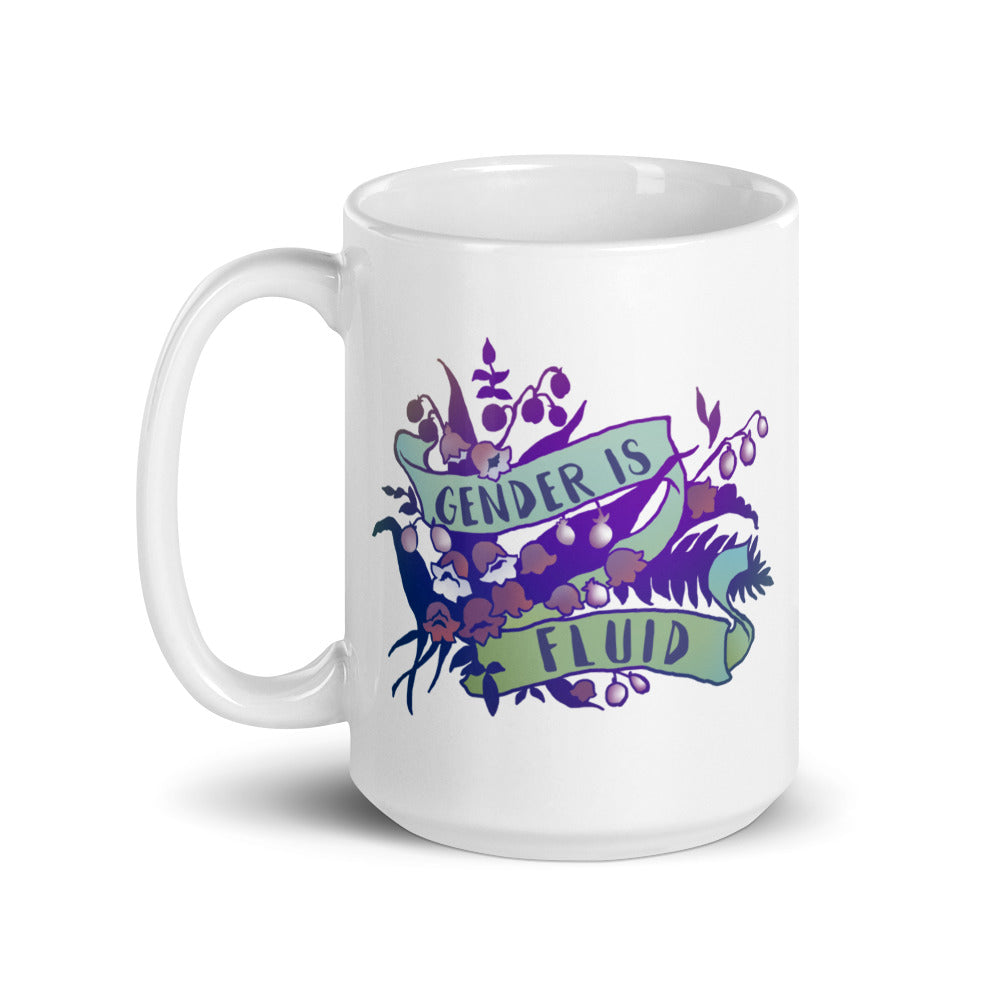 Gender Is Fluid: LGBTQ Pride Mug