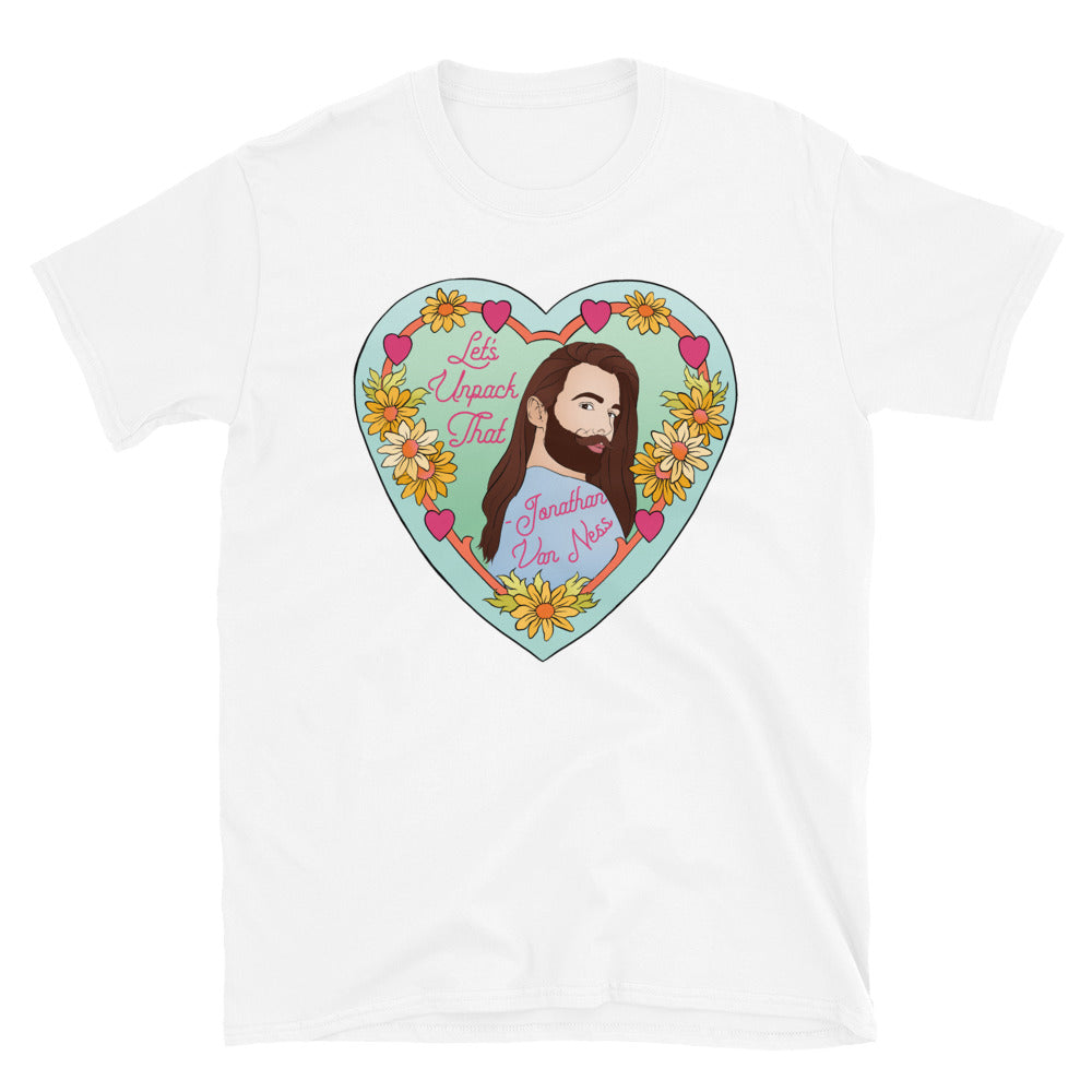 Let's Unpack That, Jonathan Van Ness: Queer Pride Unisex Adult Shirt