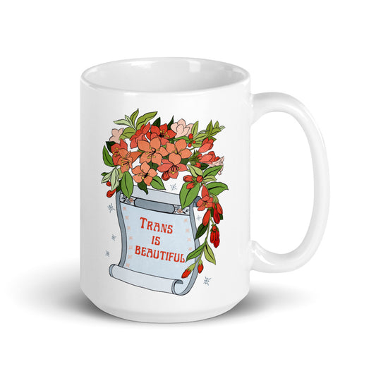 Trans Is Beautiful: LGBTQ Pride Mug