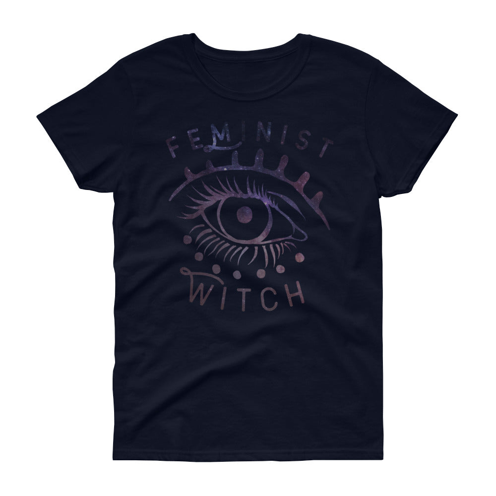 Feminist Witch: Femme Fitted Shirt