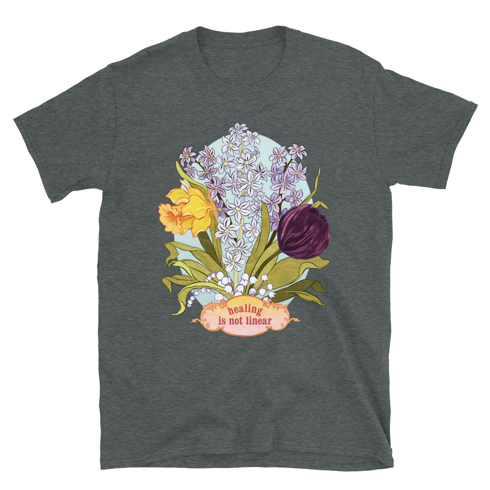 Healing Isn't Linear: Unisex Adult Shirt