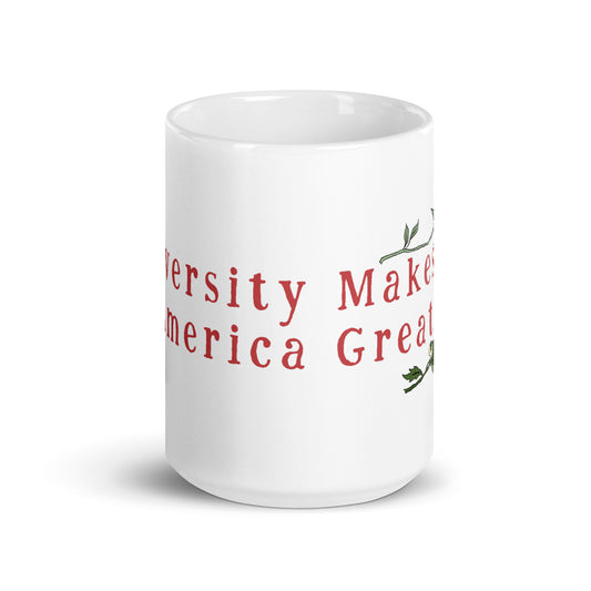 Diversity Makes America Great: Feminist Mug