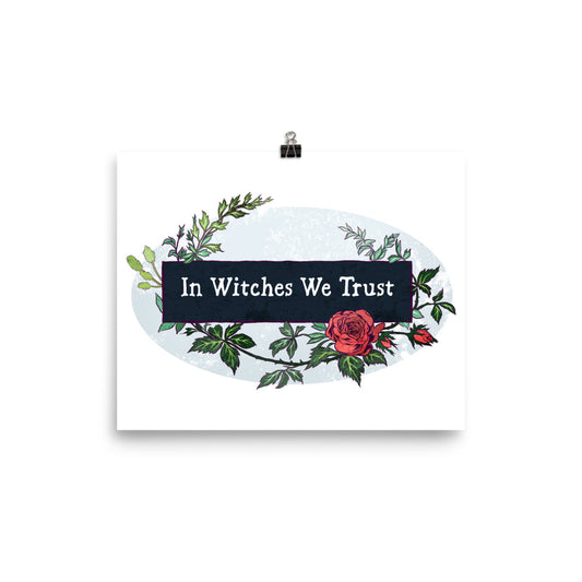 In Witches We Trust: Feminist Print