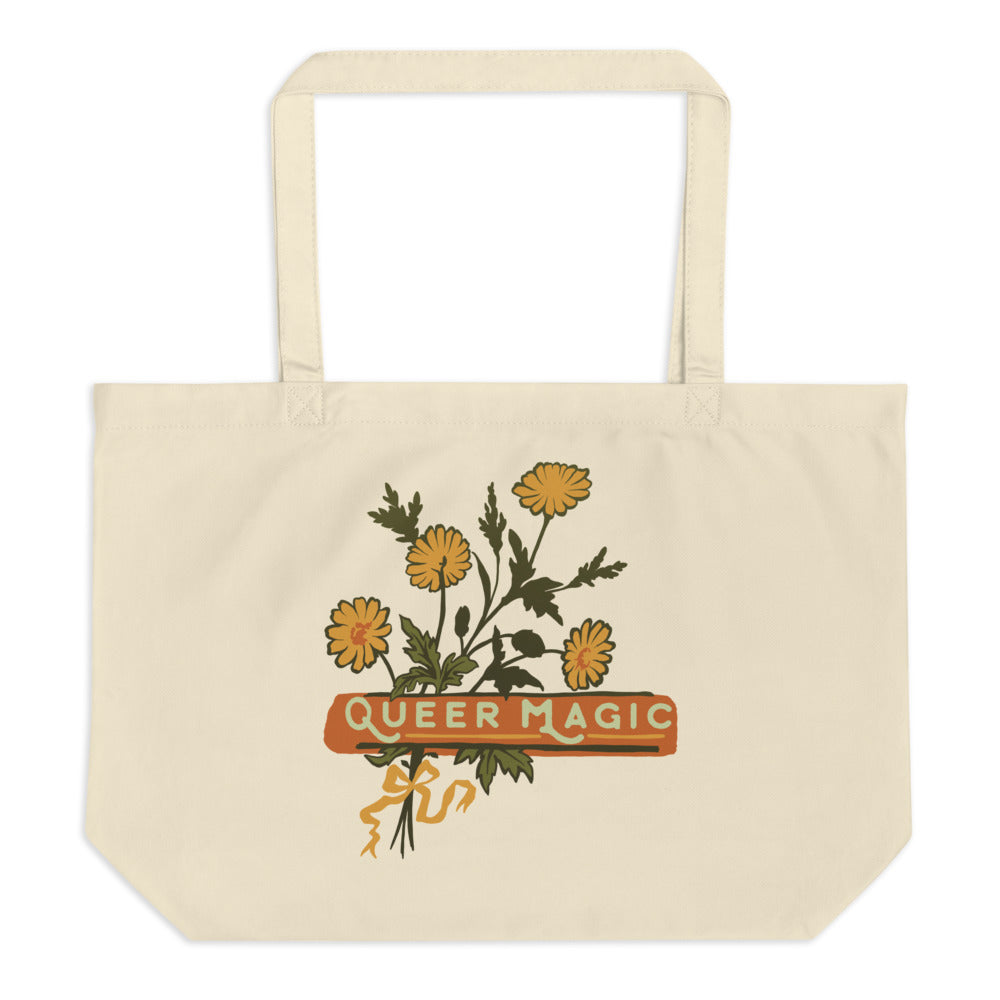 Queer Magic: Large organic tote bag