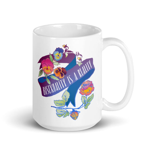 Bisexuality Is A Reality: LGBTQ Pride Mug