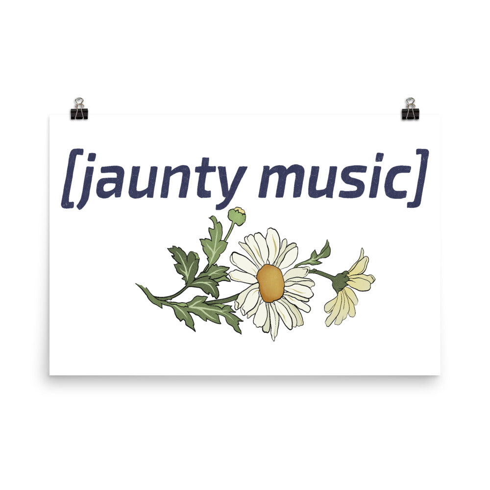 Jaunty Music: Anne Lister Print