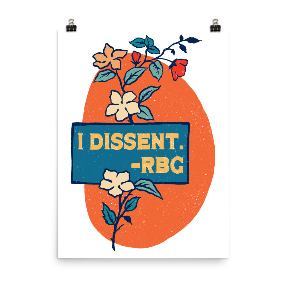 I Dissent, RBG: Feminist Print