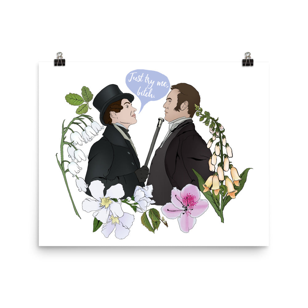 Just Try Me Bitch: Anne Lister Print