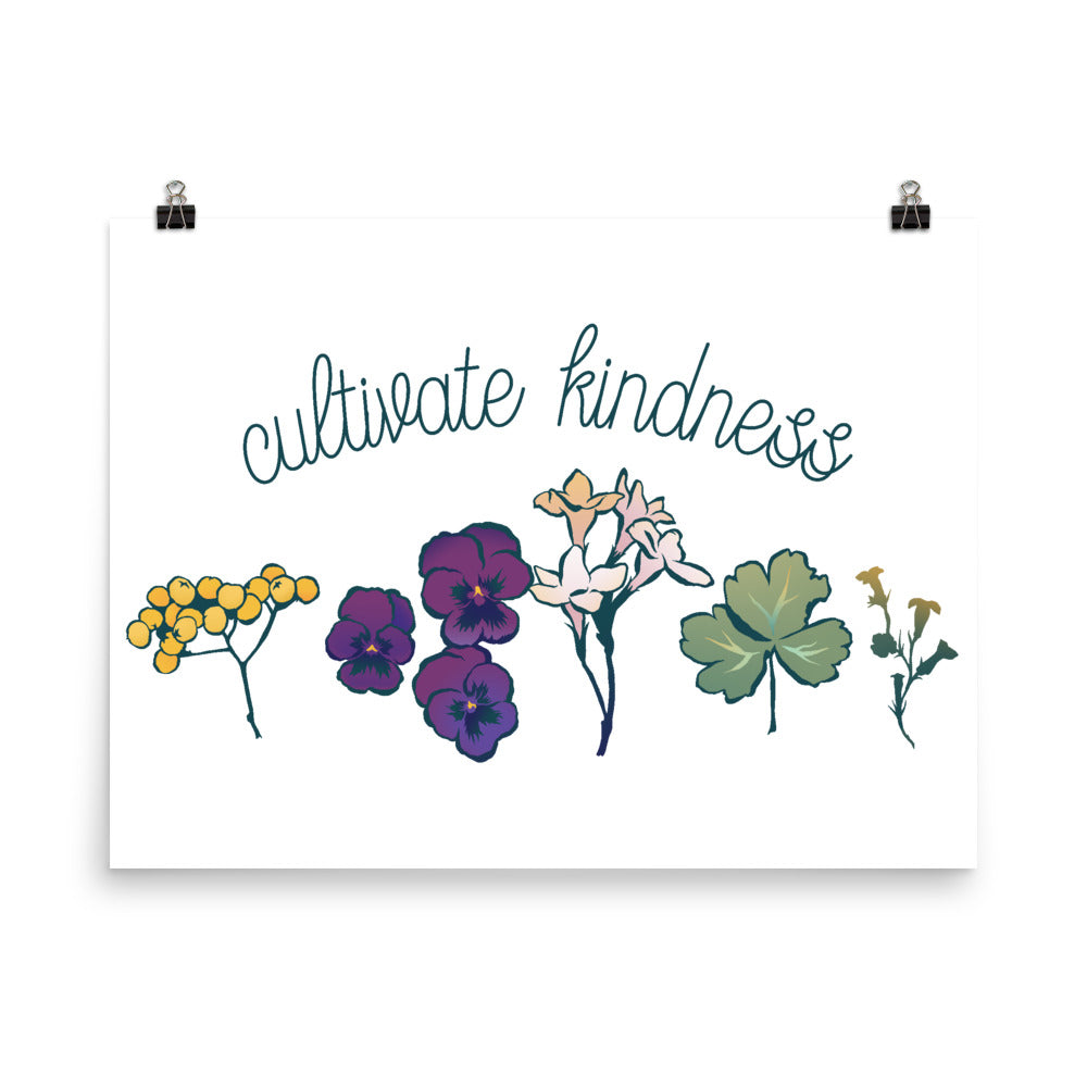 Cultivate Kindness: Self Care Print