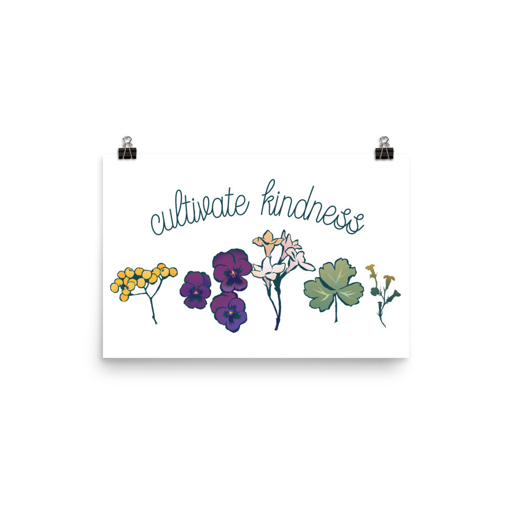 Cultivate Kindness: Self Care Print