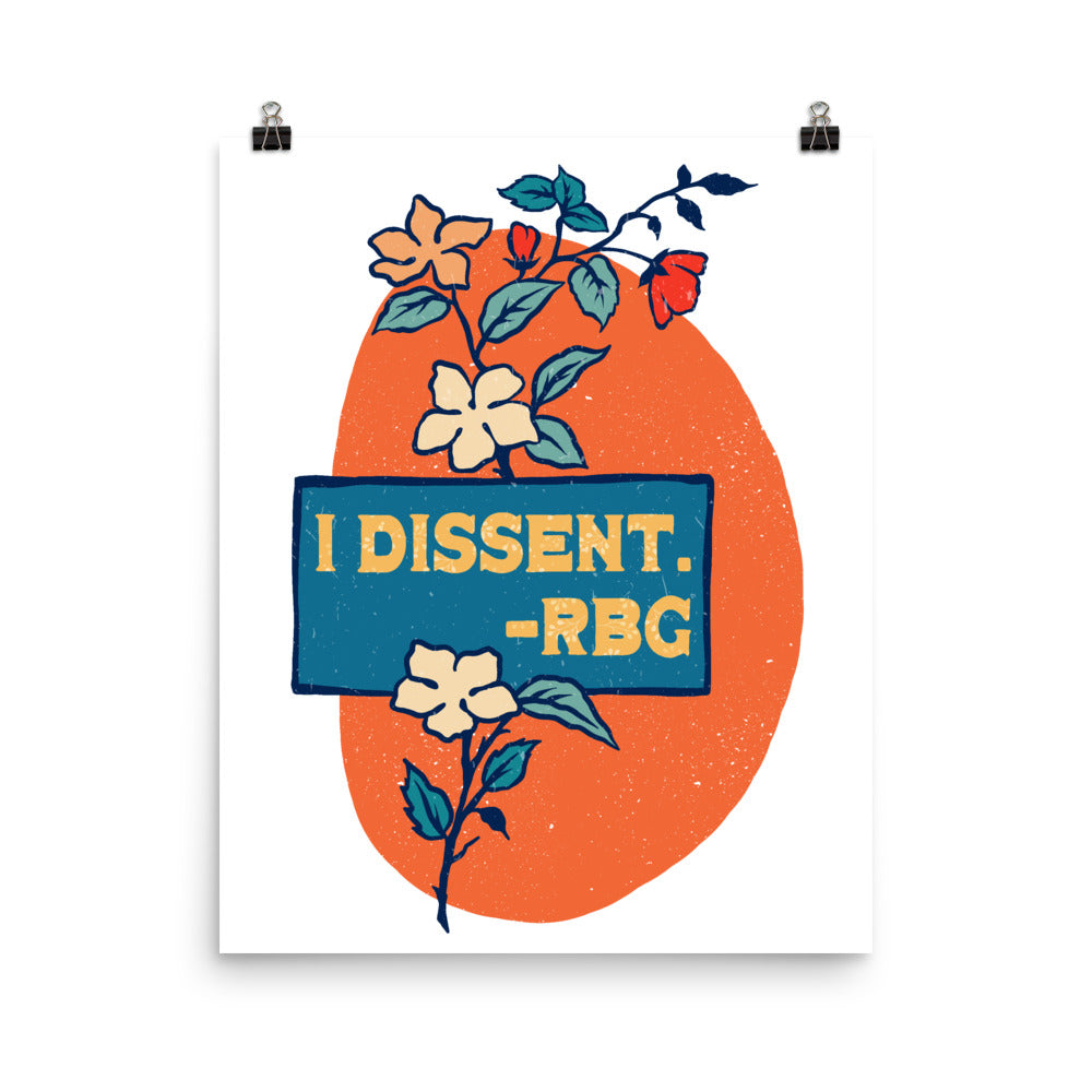 I Dissent, RBG: Feminist Print