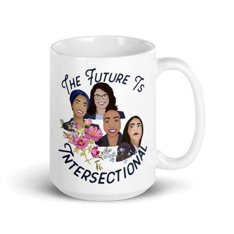 The Future Is Intersectional: Feminist Mug