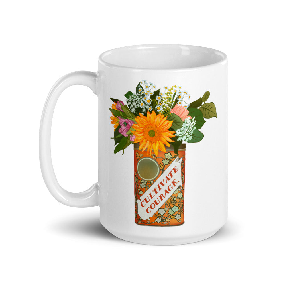 Cultivate Courage: Feminist Mug