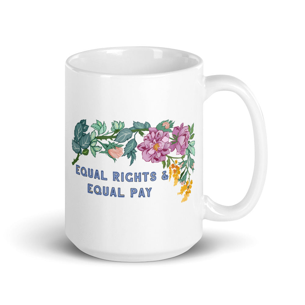 Equal Rights and Equal Pay: Feminist Mug