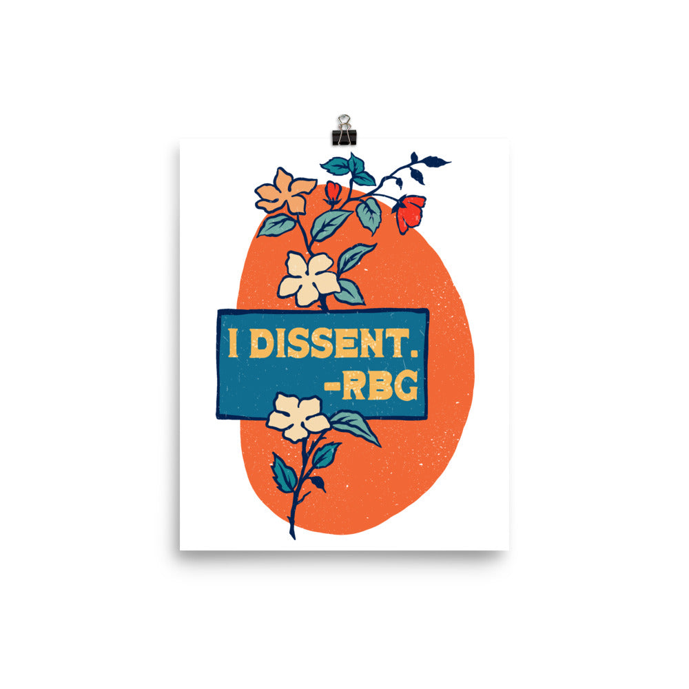 I Dissent, RBG: Feminist Print