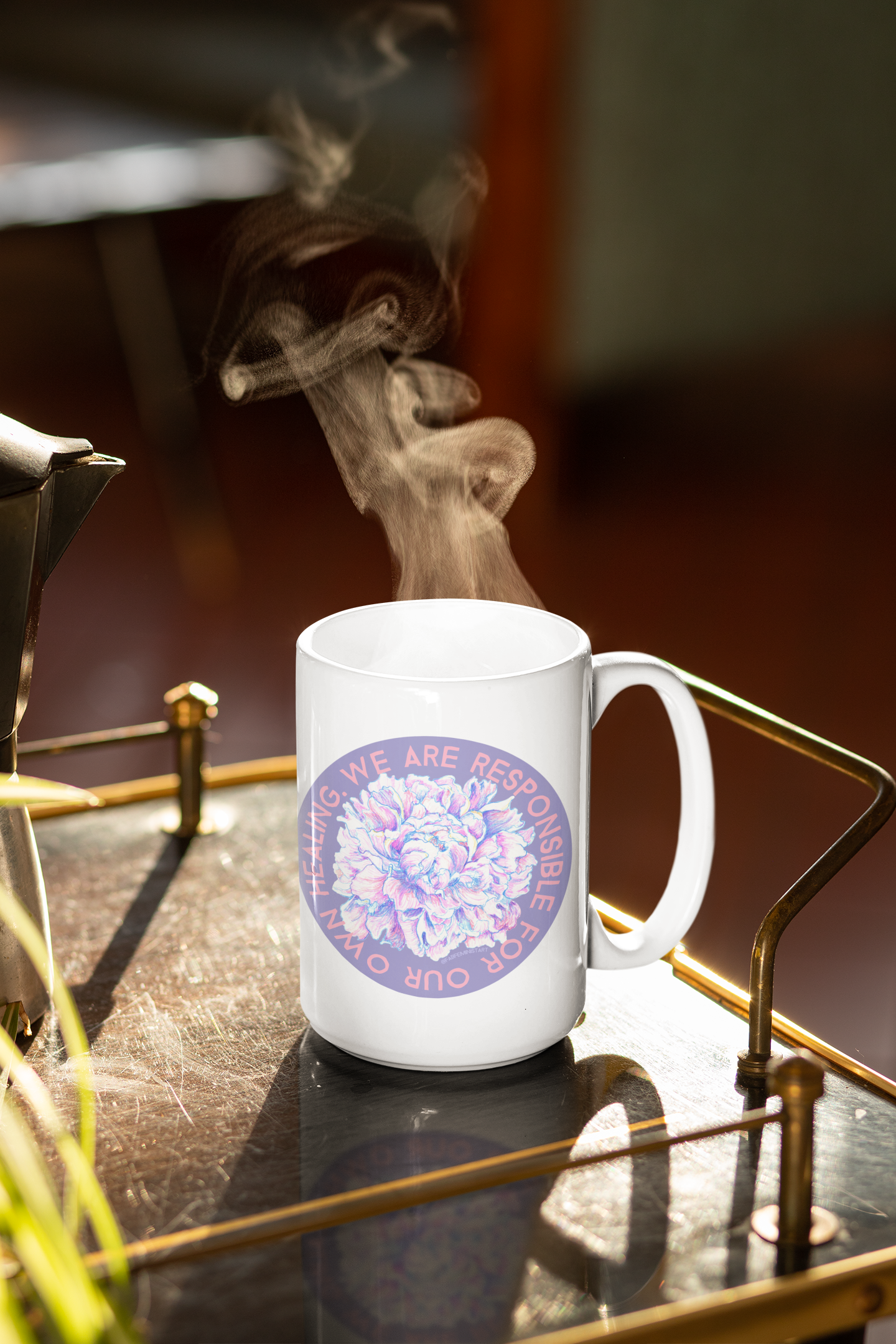 We Are Responsible For Our Own Healing: Self Care Mug