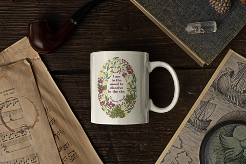 I Am In The Mood To Dissolve In The Sky, Virginia Woolf: Feminist Mug