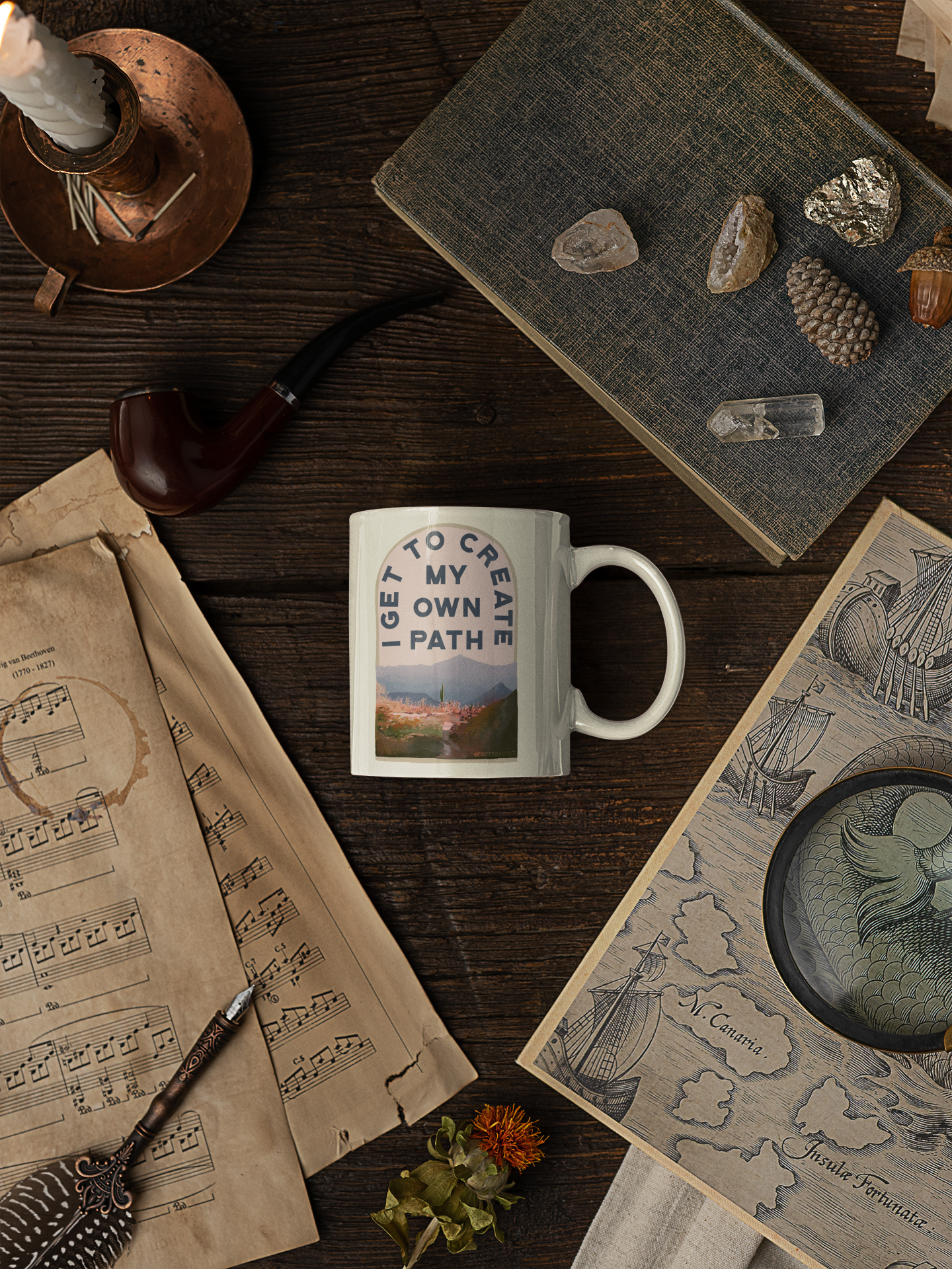I Get To Create My Own Path: Self Care Mug
