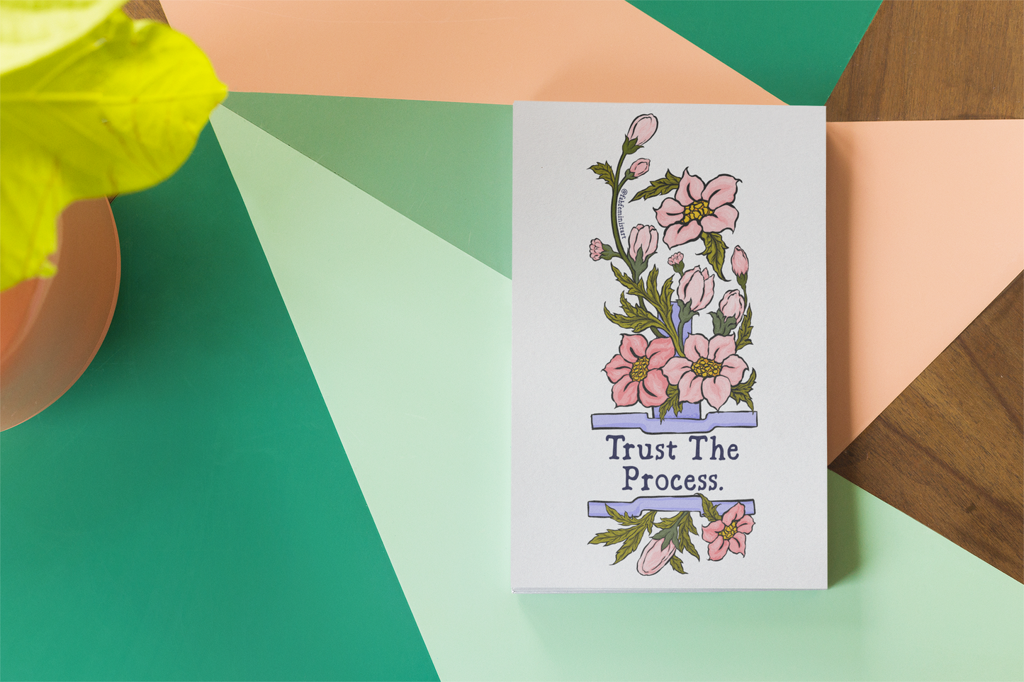 Trust The Process: Mental Health Print
