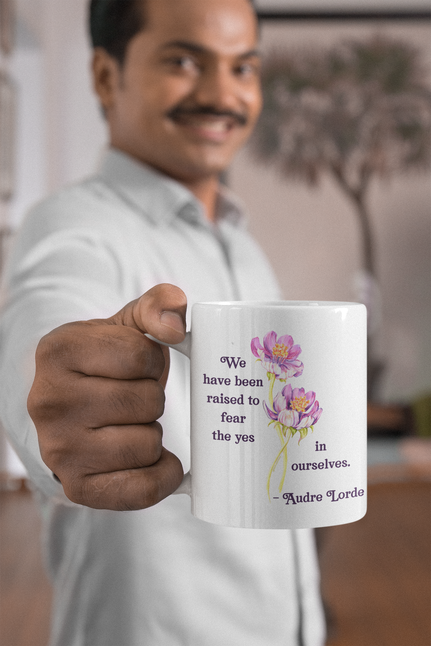 We Have Been Raised To Fear The Yes In Ourselves, Audre Lorde: Feminist Mug