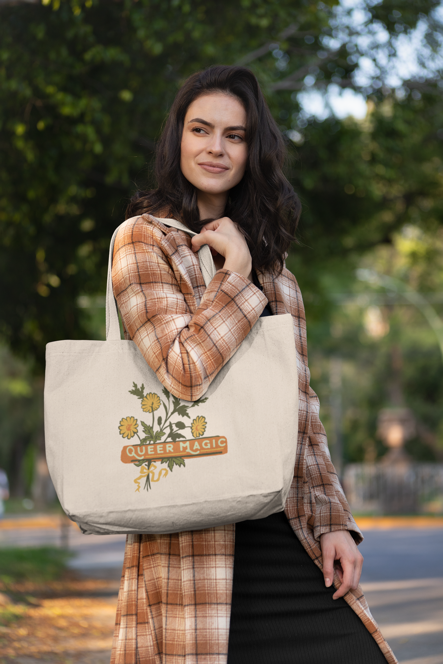 Queer Magic: Large organic tote bag