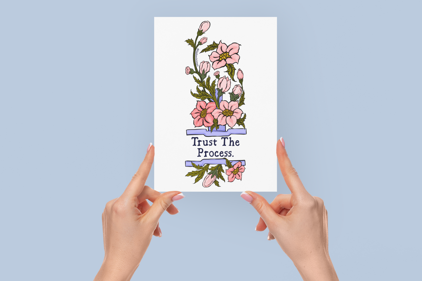 Trust The Process: Mental Health Print